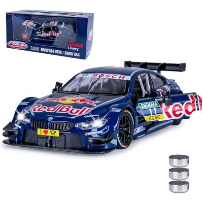JAMARA BMW DTM GT3 Diecast 1:24 con batterie a bottone – Modellino di auto giocattolo per bambini, modello auto in miniatura, idea regalo per bambini, porta apri/chiusura manuale JAMARA BMW DTM GT3 Diecast 1:24 con batterie a bottone – Modellino di auto giocattolo per bambini, modello auto in miniatura, idea regalo per bambini, porta apri/chiusura manuale