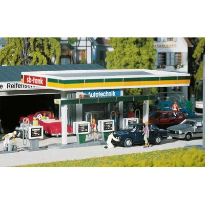 FALLER Distributore di Benzina Coperto FALLER Distributore di Benzina Coperto