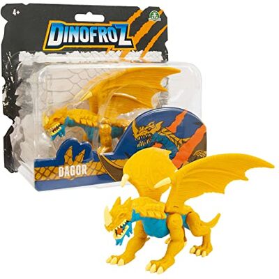 Giochi Preziosi , Dinofroz Dagor 12 cm e articolato, un personaggio della serie Dino& Draghi, Per Bambini A Partire Dai 3 Anni Giochi Preziosi , Dinofroz Dagor 12 cm e articolato, un personaggio della serie Dino& Draghi, Per Bambini A Partire Dai 3 Anni