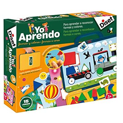 Diset Io apprendendo forme e colori set educativo per bambini a partire dai +3 anni Diset Io apprendendo forme e colori set educativo per bambini a partire dai +3 anni