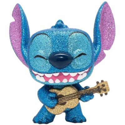 POP Lilo & Stitch Stitch with Ukulele Diamond Glitter ! Vinyl Figure Entertainment Earth Exclusive POP Lilo & Stitch Stitch with Ukulele Diamond Glitter ! Vinyl Figure Entertainment Earth Exclusive