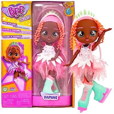 BFF BY CRY BABIES S3 Daphne Collezionabile Bambola Fashion con lunghi Capelli, vestiti in tessuto e 9 accessori-Giocattolo Ottimo per Bambine e Bambini +3 Anni BFF BY CRY BABIES S3 Daphne Collezionabile Bambola Fashion con lunghi Capelli, vestiti in tessuto e 9 accessori-Giocattolo Ottimo per Bambine e Bambini +3 Anni