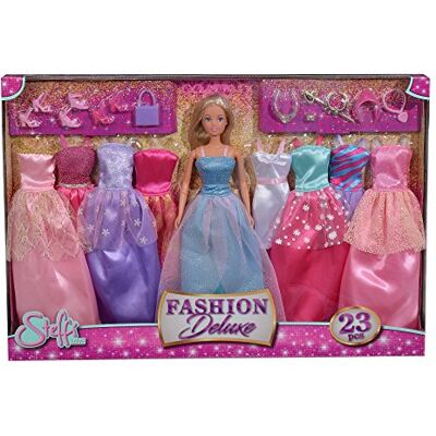 Simba Steffi Love Fashion Deluxe, Inclusi Gli Abiti e Accessori, 3 Anni, Simba Steffi Love Fashion Deluxe, Inclusi Gli Abiti e Accessori, 3 Anni,