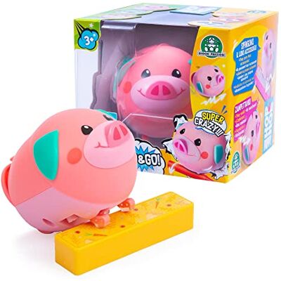 Giochi Preziosi Hop Hop Puppy Go & Go Versione Maialino Gli Hop Hop Puppy Corrono Girano, Ruotano Ma Tornano Sempre in Piedi, per Bambini A Partire dai 3 Anni, Giochi Preziosi Hop Hop Puppy Go & Go Versione Maialino Gli Hop Hop Puppy Corrono Girano, Ruotano Ma Tornano Sempre in Piedi, per Bambini A Partire dai 3 Anni,