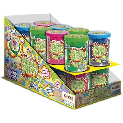 CRAZE Magic Slime POOUPSIE Noise Set di 16 Slime per Bambini Slime Denso Kit di Pups Slime 3X 100g, Scherzetto, Senza Residui, 17,1 x 5,7 x 7,6 cm CRAZE Magic Slime POOUPSIE Noise Set di 16 Slime per Bambini Slime Denso Kit di Pups Slime 3X 100g, Scherzetto, Senza Residui, 17,1 x 5,7 x 7,6 cm