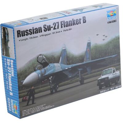Kit Modellino SU-27 Flanker B di Trumpeter - Aeromobile Kit Modellino SU-27 Flanker B di Trumpeter - Aeromobile