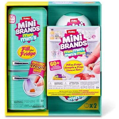 Mini Brands riempi il frigorifero S1 Playset + 2pk capsule INT Mini Brands riempi il frigorifero S1 Playset + 2pk capsule INT