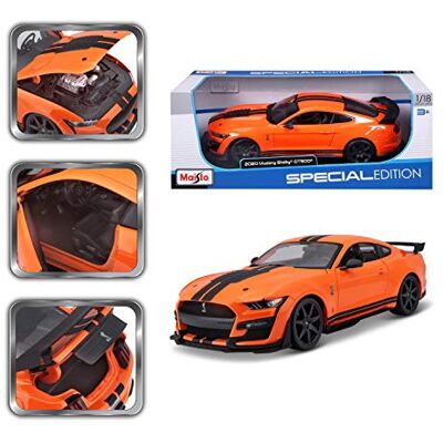Maisto 1/18 Ford Shelby orange schwarz Maisto 1/18 Ford Shelby orange schwarz
