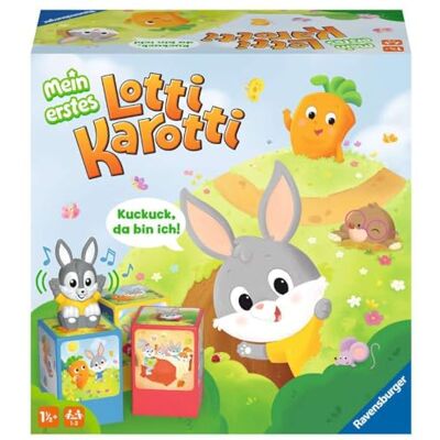 © Identity Games International B. V. My first Lotti Karotti gioco per bambini da 18 mesi, versione junior del classico gioco per bambini Lotti Karotti regali di compleanno © Identity Games International B. V. My first Lotti Karotti gioco per bambini da 18 mesi, versione junior del classico gioco per bambini Lotti Karotti regali di compleanno