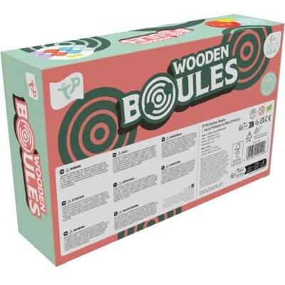 Set Boules Mookie - Legno, Pastello, Esterno Set Boules Mookie - Legno, Pastello, Esterno