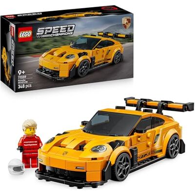 Lego Speed Champions Super Car Porsche 911 GT3 RS Modellino di Auto con Minifigure del Pilota Macchina Giocattolo per Bambini da 9 Anni Regalo di Compleanno Lego Speed Champions Super Car Porsche 911 GT3 RS Modellino di Auto con Minifigure del Pilota Macchina Giocattolo per Bambini da 9 Anni Regalo di Compleanno