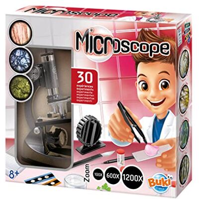 Buki France Microscopio 30 esperimenti Buki France Microscopio 30 esperimenti