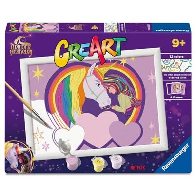 Ravensburger CreArt: Sophia & Wildstar – Dipingere con i Numeri per Bambini 9+ Anni, Kit Pittura con Tavole, Cornice, Pennello e Colori Inclusi, 25 x 18,30 cm, Idee Regalo Ravensburger CreArt: Sophia & Wildstar – Dipingere con i Numeri per Bambini 9+ Anni, Kit Pittura con Tavole, Cornice, Pennello e Colori Inclusi, 25 x 18,30 cm, Idee Regalo