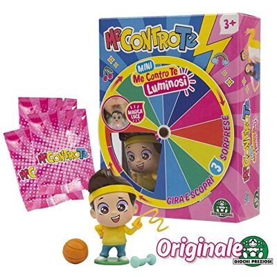 Giochi Preziosi Me Contro Te Luì Sportivo, Mini Personaggio Luminoso, Si Illumina la Buio con Un Soffio in 6 Differenti Colori, per Bambine a Partire dai 3 Anni, Multicolore, MEC38200 Giochi Preziosi Me Contro Te Luì Sportivo, Mini Personaggio Luminoso, Si Illumina la Buio con Un Soffio in 6 Differenti Colori, per Bambine a Partire dai 3 Anni, Multicolore, MEC38200
