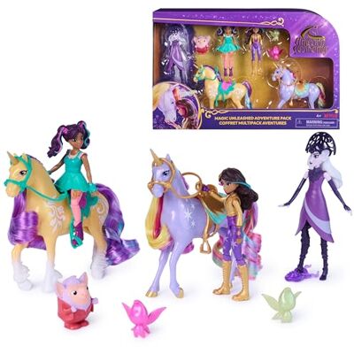 Unicorn Academy , Pacchetto Avventura Libera la magia con Sophia, AVA, Ravenzella, Wildstar, Leaf e Molto Altro Ancora, Bambole e Giocattoli Unicorno per Bambine dai 4 Anni in su Unicorn Academy , Pacchetto Avventura Libera la magia con Sophia, AVA, Ravenzella, Wildstar, Leaf e Molto Altro Ancora, Bambole e Giocattoli Unicorno per Bambine dai 4 Anni in su