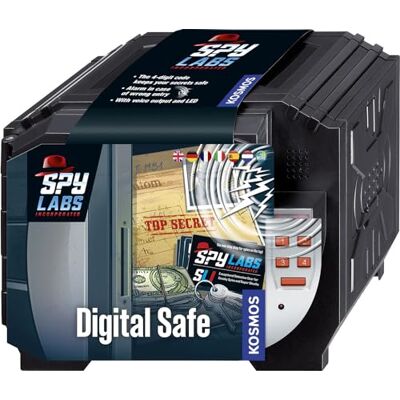 Kosmos Spy Labs, Digital Safe, Proteggi i tuoi segreti con un codice a quattro cifre, Kosmos Spy Labs, Digital Safe, Proteggi i tuoi segreti con un codice a quattro cifre,
