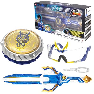 Infinity Trottola per Ragazzi Giocattoli in Metallo, Trottole Lanciatore di Battaglia da 5 6 7 8 9 10 11 12 Anni, Goggle Battle Pack Infinity Trottola per Ragazzi Giocattoli in Metallo, Trottole Lanciatore di Battaglia da 5 6 7 8 9 10 11 12 Anni, Goggle Battle Pack