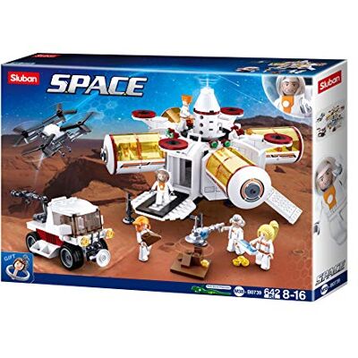 Sluban Space Space Base (642PCS) Sluban Space Space Base (642PCS)