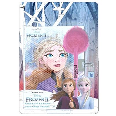 Disney Diario segreto + penna Pompon Frozen 2 Disney Diario segreto + penna Pompon Frozen 2