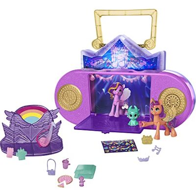 My Little Pony Hasbro Lascia Il Tuo Segno Musical Melody, playset con luci e Suoni, 3 Personaggi, per Bambini dai 5 Anni in su, Multi, My Little Pony Hasbro Lascia Il Tuo Segno Musical Melody, playset con luci e Suoni, 3 Personaggi, per Bambini dai 5 Anni in su, Multi,