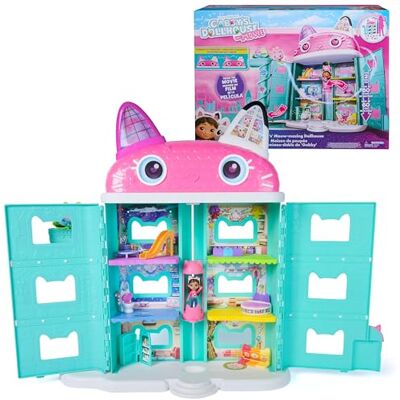 DREAMWORKS GABBY'S DOLLHOUSE Gabby's Dollhouse The Movie, la Casa delle Bambole di Gabby a Tema Movie, Con Occhi Lenticolari, Personaggi e Mobili per la Casa delle Bambole, Alta 60 cm, 3+ Anni DREAMWORKS GABBY'S DOLLHOUSE Gabby's Dollhouse The Movie, la Casa delle Bambole di Gabby a Tema Movie, Con Occhi Lenticolari, Personaggi e Mobili per la Casa delle Bambole, Alta 60 cm, 3+ Anni
