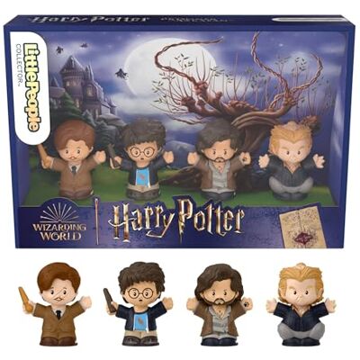 Little People COLLECTOR Harry Potter e il prigioniero di Azkaban, 4 personaggi in Edizione Speciale, include Harry, Sirius Black, Remus Lupin e Peter Minus, giocattolo da collezione, 8+ anni, Little People COLLECTOR Harry Potter e il prigioniero di Azkaban, 4 personaggi in Edizione Speciale, include Harry, Sirius Black, Remus Lupin e Peter Minus, giocattolo da collezione, 8+ anni,