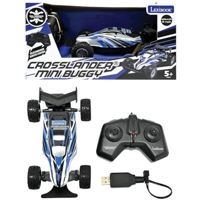 Lexibook , Crosslander® Mini Buggy, Buggy radiocomandato, velocità Fino a 15 km/h, Paraurti Anteriori e Posteriori, Ricaricabile, Blu, Lexibook , Crosslander® Mini Buggy, Buggy radiocomandato, velocità Fino a 15 km/h, Paraurti Anteriori e Posteriori, Ricaricabile, Blu,
