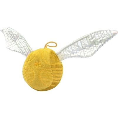 Grandi Giochi Harry Potter Snitch boccino d'oro peluche, 22cm con suono, Grandi Giochi Harry Potter Snitch boccino d'oro peluche, 22cm con suono,