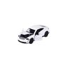 Majorette Deluxe Porsche Taycan Turbo S (bianco) – auto giocattolo di alta qualità (7,5 cm) con ruota libera, carrozzeria Die-Cast e sospensioni con scatola di raccolta, per bambini dai 3 anni in su