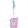 Lexibook Altoparlante Luminoso Unicorno con 2 microfoni, brani Demo, MP3 Plug, Rosa/Blu