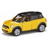 Siku 1454, MINI Countryman, Metallo e Plastica, Giallo e Nero, Portiere apribili