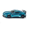 Siku , Aston Martin Vantage GT4, Auto Giocattolo, Metallo e Plastica, Blu, Vernice Metallizzata, Maestoso Alettone Posteriore, Cerchioni Sportivi, Design Curato nei Minimi Dettagli