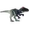 Mattel Jurassic World Ruggito Selvaggio, Eocarcaria, con suoni e mossa d'attacco, dimensioni medie, snodato con gioco digitale, Giocattolo per Bambini 4+ Anni,