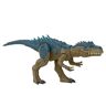Mattel Jurassic World Allosauro Furia Selvaggia, dinosauro con aculei da combattimento, azione d'attacco con il collo e morso attivabili con il pulsante, giocattolo per bambini, 4+ anni,
