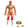 Mattel WWE Personaggio Elite Rey Mysterio, action figure con accessori, regalo da collezione, giocattolo per bambini, 8+ anni,