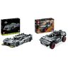 Lego 42156 Technic PEUGEOT 9X8 24H Le Mans Hybrid Hypercar, Iconico Modellino di Auto da Corsa & 42160 Technic Audi RS Q E-Tron, Macchina Telecomandata da Rally