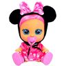 Cry Babies Dressy Minnie, Bambola Interattiva che Piange Lacrime Vere con Capelli Da Acconciare, Vestiti Da Indossare e Accessori per Giocare, Giocattolo Per Bambini e Bambine da +18 Mesi