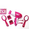 Klein Set da parrucchiera Barbie Tanti Accessori nello Stile di Barbie Include asciugacapelli per Bambini con Funzione di Aria Fredda Giocattoli per Bambini dai 3 Anni in su