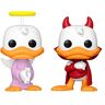 Funko Disney Pop! Donald's Shoulder Angel & Devil Vinyl Figure Set 2022 Wondrous Convention Exclusive