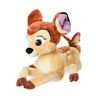 Peluche piccolo soffice Bambi, 36 cm, iconico personaggio Disney con farfalla sulla coda, adatto a tutte le età