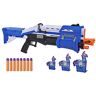 Hasbro Nerf Fortnite TS-R Blaster a Pompa con 3 Bersagli Lama e Dardi, Blu