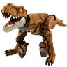 Mattel Jurassic World Fierce Changers Dinosauri Insegui e Ruggisci Trasformabili 2 in 1, da T-Rex a veicolo fuoristrada in 28 passaggi, giocattolo per bambini, 8+ anni,