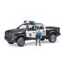 bruder 02505 Pickup della polizia RAM 2500 con poliziotto