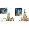 Lego 75969 Harry Potter Torre di Astronomia di Hogwarts, Set in Esclusiva Amazon & 76402 Harry Potter Hogwarts: Ufficio di Silente, Set Modulare Castello Giocattolo