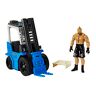 Mattel WWE Playset Wrekkin Muletto Slam 'N Stack , funzionante con parti che si staccano e action figure di Brock Lesnar da 15,24 cm inclusa, giocattolo per bambini, 6+ anni,