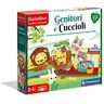 Clementoni Sapientino-Genitori e Cuccioli, Gioco educativo Bambini 2 Anni-flashcard Animali-Play for Future-Made in Italy, Multicolore,