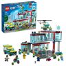 Lego City Ospedale, Set con Autoambulanza Giocattolo ed Elicottero di Soccorso, Giochi per Bambina e Bambino dai 7 Anni in su, Idea Regalo