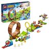 Lego Sonic the Hedgehog Sfida del Giro della Morte nella Green Hill Zone di Sonic, Gioco da Costruire per Bambini, Bambine, Ragazzi e Ragazze con 9 Personaggi tra cui il Dr. Eggman e Amy