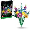 Lego Icons Bouquet Fiori Selvatici Finti con Papaveri e Lavanda Artificiali, Idee Regalo Donna o Uomo, Lei o Lui, Festa della Mamma, Botanical Collection, Modellismo e Hobby Creativi per Adulti