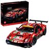 Lego Technic Ferrari 488 GTE “AF Corse #51”, Modello Auto Sportiva da Corsa, Set da Collezionista per Adulti, Veicoli da Costruire e da Esporre